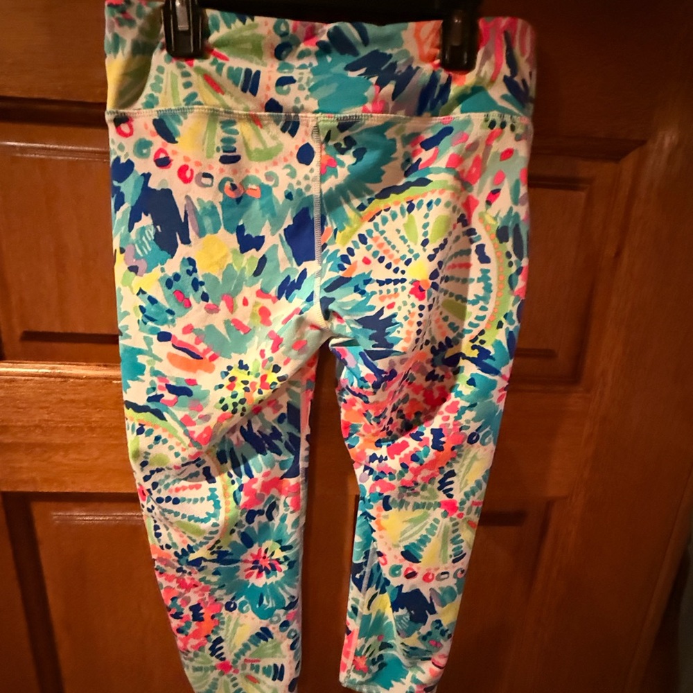 Lilly Pulitzer Colorful Floral Leggings
